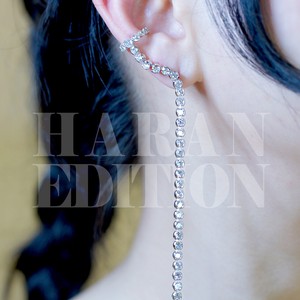 Pierced Earrings Titanium Post Long NEW