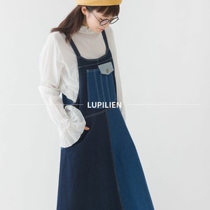 Pre-order Jumper Dress Twill Natulan Listed Denim Embroidered Jumper Skirt 【2024NEW】