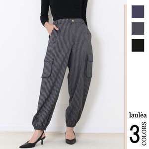 Denim Full-Length Pant Stripe Pocket