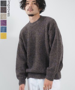 Sweater/Knitwear Crew Neck Boucle