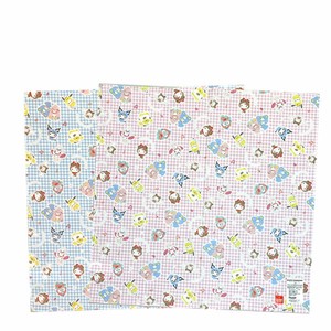 Bento Wrapping Cloth Pink Blue Sanrio Characters