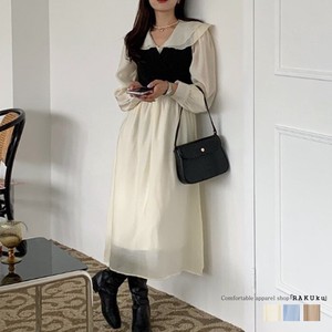Casual Dress Long Sleeves 3-colors