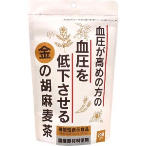 小川生薬　金の胡麻麦茶　5gX20袋　x20【紅茶】【お茶】