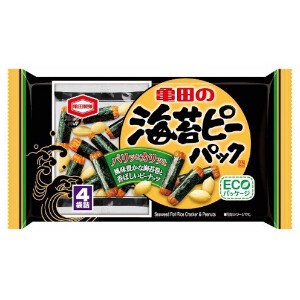 亀田製菓　海苔ピーパック　85g　x12【米菓】