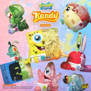 【フィギュア】「Mighty Jaxx SpongeBob（スポンジ・ボブ） キャンディソーダシリーズ ブラインドボックス