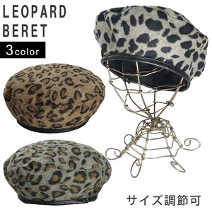 Beret Leopard Print Spring Ladies' Men's