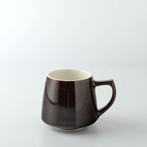 フィーヌ 10.8cmコーヒーカップ ガーネット(高さ:7.4cm)[日本製/美濃焼/洋食器]