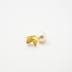 Clip-On Earrings Gold Post butter Ear Cuff