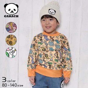 Kids' 3/4 Sleeve T-shirt Patterned All Over Panda