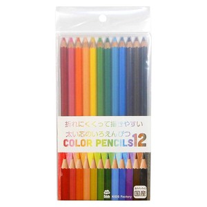 12色 太芯色鉛筆