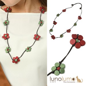 Necklace/Pendant Red Necklace Flower Bicolor Ladies'