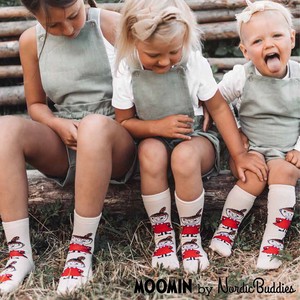 【NordicBuddies】ノルディックバディズ ムーミンシリーズ 2Pセット 子供用靴下 ソックス