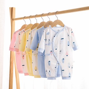 Baby Dress/Romper Spring Autumn Winter Long Sleeves Coverall Rompers Front Opening Kids
