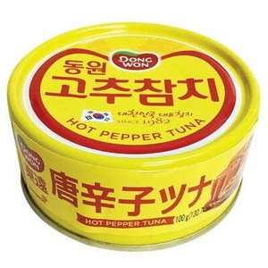 東遠 唐辛子ツナ缶 100g 韓国定番人気缶詰 おかず おつまみ 韓国料理