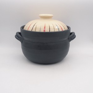 彩り十草 炊飯鍋（4合炊）　【日本製 萬古焼 ガス直火・レンジ・オーブン 使用可能】