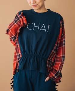 【SALE】unica　CHAI刺繍プルオーバー ladies