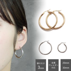 Pierced Earringss sliver Stainless Steel 3mm