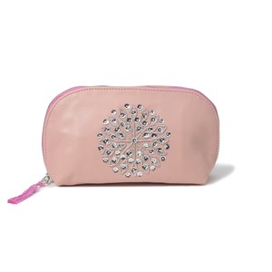 Pouch Pink Leather Size L