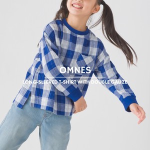 Kids' 3/4 - Long Sleeve Shirt/Blouse Double Gauze Pocket Kids