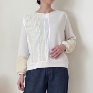 Sweater/Knitwear Knit Tops Switching