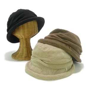 Bucket Hat Brushed Lining Shirring Ladies' Autumn/Winter