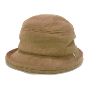 Bucket Hat Slit Brushed Lining Suede Ladies' Autumn/Winter