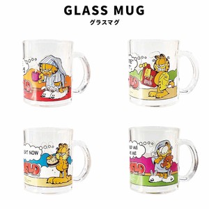 GLASS MUG グラスマグ GARFIELD ガーフィールド 猫 オーディー コップ マグ アメリカ ファッション