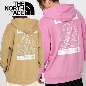 THE NORTH FACE メンズ パーカー BROWN/PINK ノースフェース
