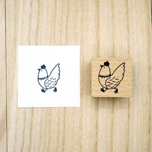 Stamp Chinese Zodiac Wood Stamp Bird Rooster