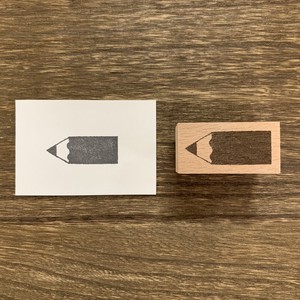 Stamp Wood Stamp Pencil