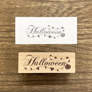 Stamp Wood Stamp Halloween