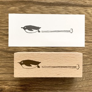 Stamp Wood Stamp Slippery Penguin