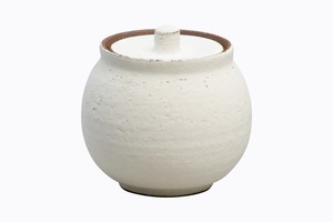 Shigaraki ware Storage Jar/Bag White Small Made in Japan