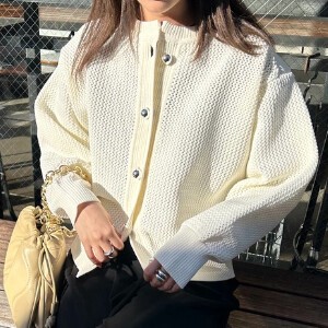 Sweater/Knitwear Buttons Cardigan Sweater