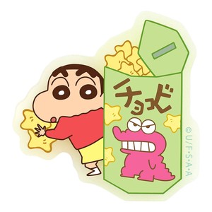 Key Ring Sticker Crayon Shin-chan