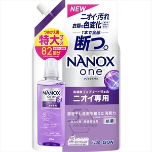 NANOX　one　ニオイ専用　つめかえ用特大　820g 【 衣料用洗剤 】