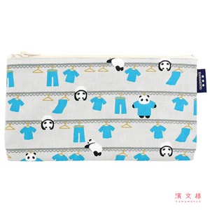 Pouch Flat Pouch Panda Made in Japan