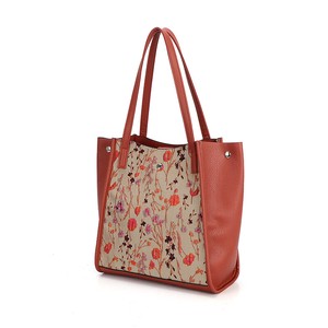 Tote Bag Jacquard Floral Pattern 2023 New