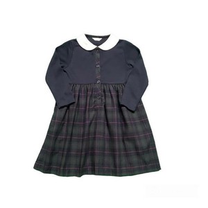 Kids' Casual Dress Formal One-piece Dress Switching 100 ~ 140cm Made in Japan