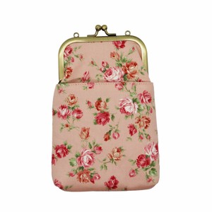 Shoulder Bag Pink Mini Gamaguchi 2Way