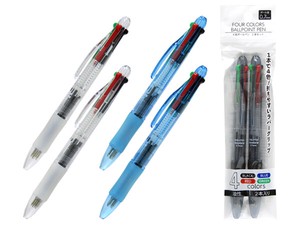 Gel Pen Ballpoint Pen 2-pcs set 4-colors