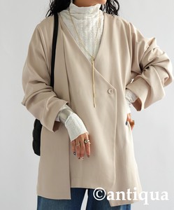 Antiqua Jacket Collarless Outerwear Ladies' Autumn/Winter