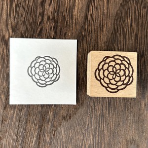 Stamp Flower Wood Stamp