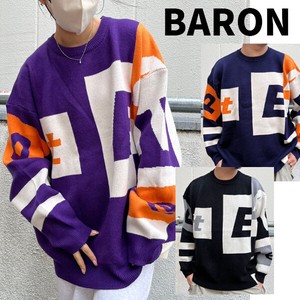 【KOREA selection】BARON ユニセックス ニット 3color バロン