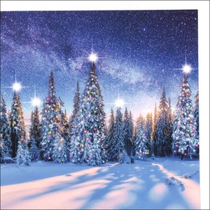 Greeting Card Christmas Christmas Tree Message Card 2023 New