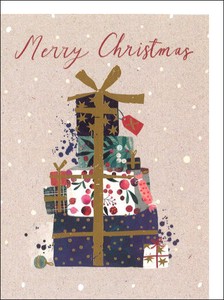 グリーティングカード クリスマス「プレゼント」 メッセージカード 2023新作