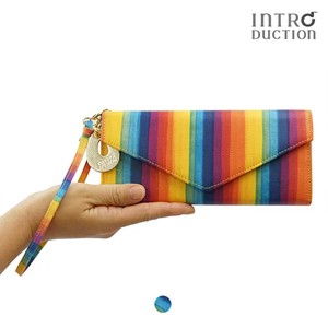 Long Wallet Lightweight Rainbow Large Capacity Genuine Leather Made in Japan