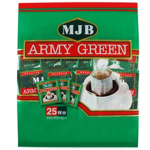 MJB　アーミーグリーンドリップコーヒー　7g×25P