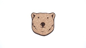 The Tokyo Cork Animal Coaster - Polar Bear リサイクルコルクコースター