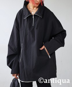 Antiqua Blouson Jacket Long Sleeves Tops Half Zipper Ladies' Popular Seller Autumn/Winter